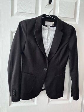 H&M Black Single-Button Women's Blazer